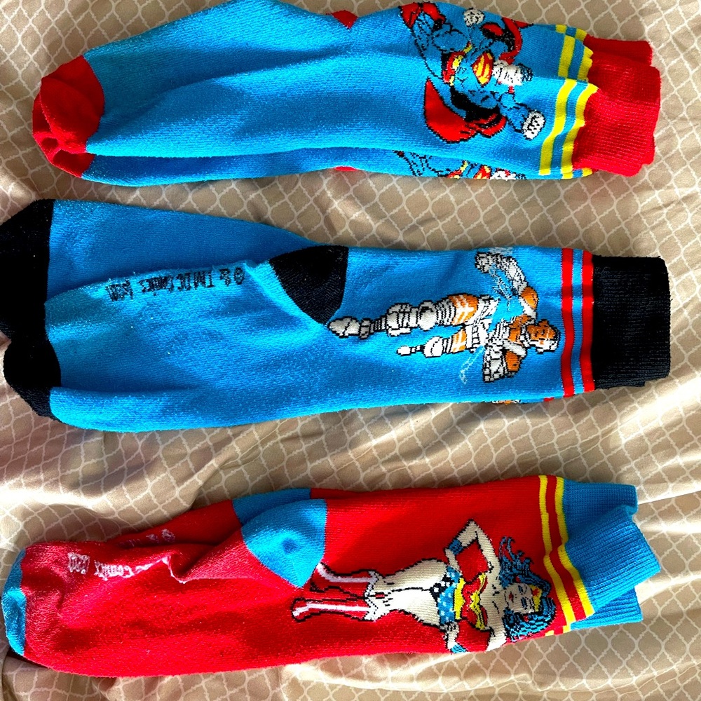 Justice League Themed Socks